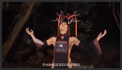 Đạo sĩ bú lồn 2 con yêu quái xinh đẹp